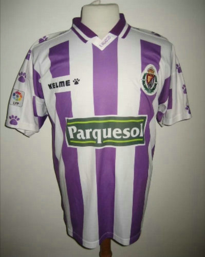 maillots real valladolid domicile 1989-1990 pas cher