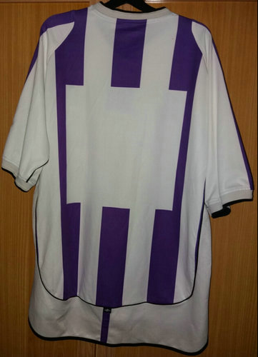 maillots real valladolid domicile 2001-2002 pas cher