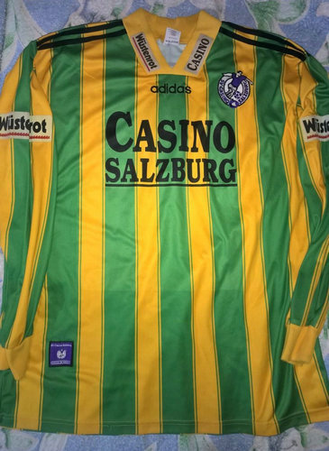 maillots red bull salzburgo exterieur 1996-1997 pas cher