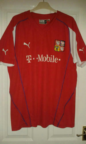 maillots république tchèque domicile 2003-2004 rétro