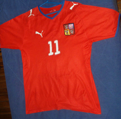 maillots république tchèque domicile 2008-2009 rétro