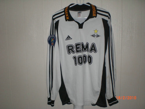 maillots rosenborg bk domicile 2002 rétro