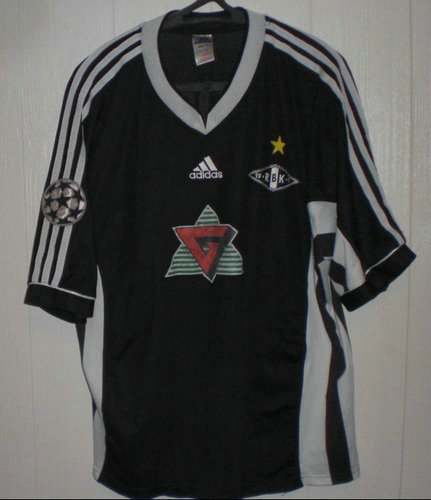 maillots rosenborg bk exterieur 1999-2000 rétro