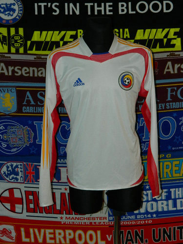 maillots roumanie exterieur 2004-2005 rétro