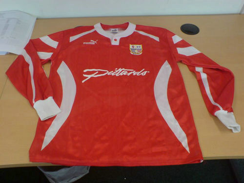 maillots rushden diamonds domicile 1994-1995 rétro