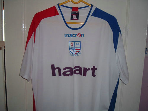 maillots rushden diamonds domicile 2007-2008 rétro