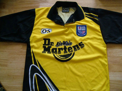 maillots rushden diamonds exterieur 1998-1999 rétro