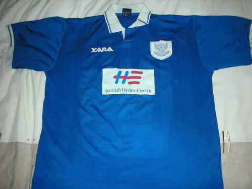 maillots saint johnstone domicile 1998-2000 pas cher