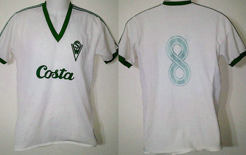 maillots santiago wanderers réplique 1980 rétro