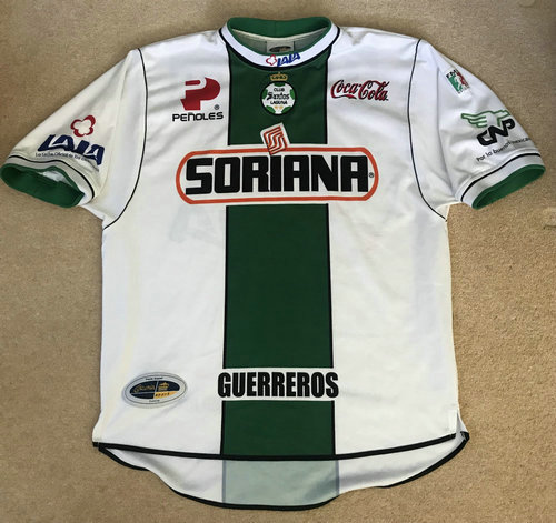 maillots santos laguna domicile 2002-2003 pas cher