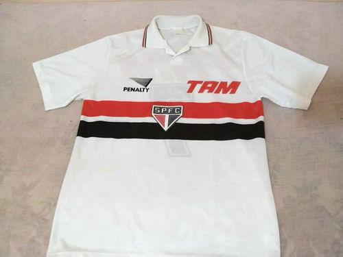 maillots são paulo fc domicile 1995 pas cher