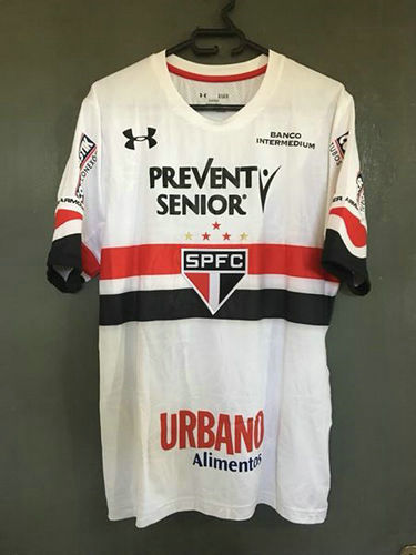 maillots são paulo fc domicile 2016-2017 pas cher