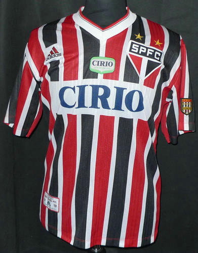 maillots são paulo fc exterieur 1998-1999 pas cher