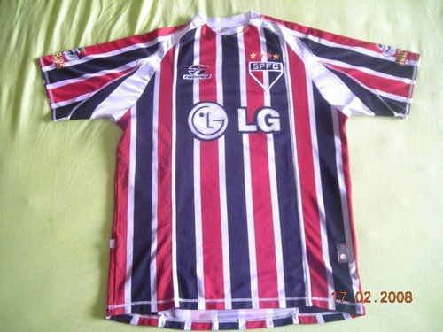 maillots são paulo fc exterieur 2004 pas cher