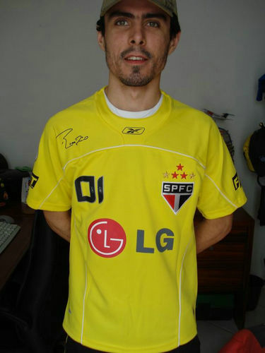 maillots são paulo fc gardien 2008 pas cher