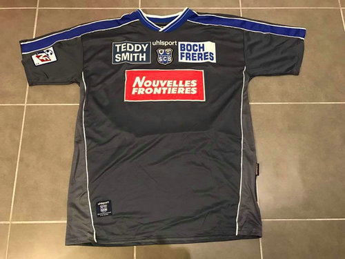 maillots sc bastia third 2000-2001 pas cher