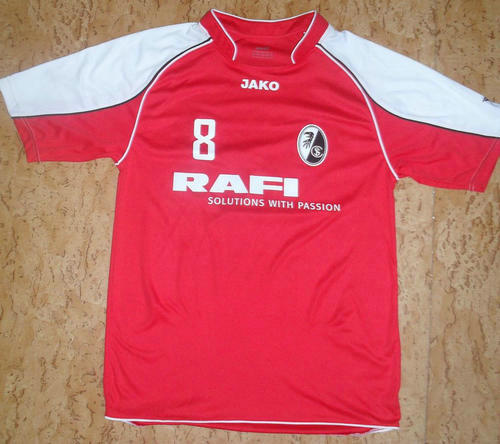 maillots sc fribourg particulier 2008 rétro