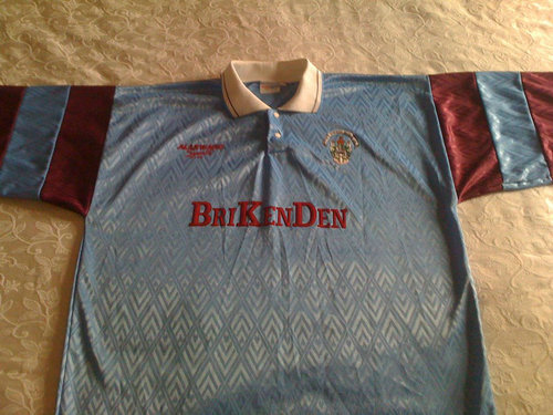 maillots scunthorpe united domicile 1992-1994 rétro