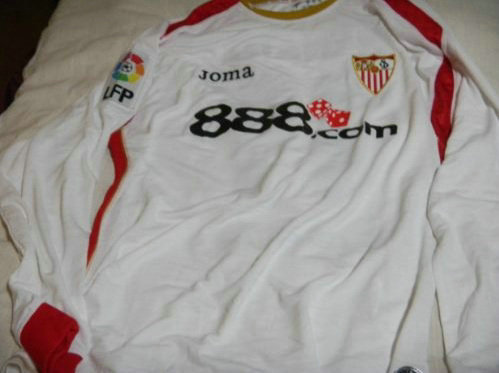 maillots séville fc domicile 2008-2009 rétro