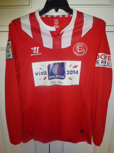 maillots séville fc exterieur 2013-2014 rétro