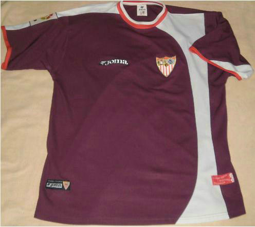 maillots séville fc third 2004-2005 rétro