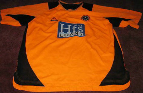 maillots sheffield united exterieur 2004-2006 pas cher