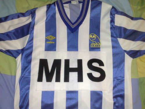 maillots sheffield wednesday domicile 1984-1987 rétro