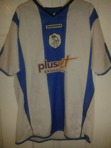 maillots sheffield wednesday domicile 2005-2007 rétro