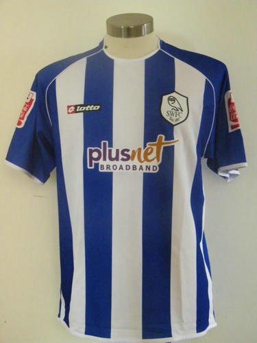 maillots sheffield wednesday domicile 2007-2008 rétro