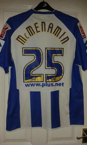 maillots sheffield wednesday domicile 2008-2009 rétro