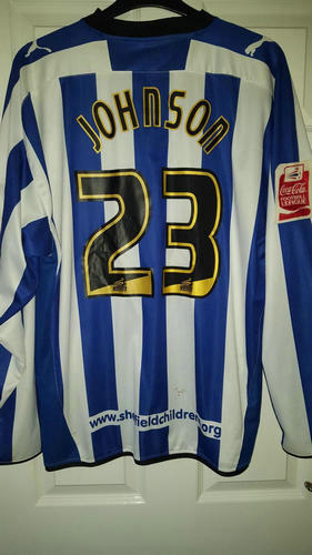 maillots sheffield wednesday domicile 2009-2011 rétro