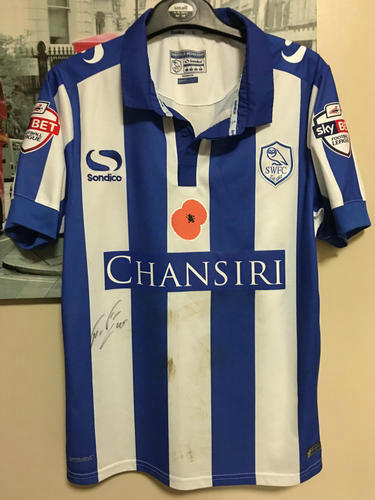 maillots sheffield wednesday domicile 2015-2016 rétro