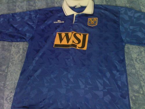 maillots shrewsbury town domicile 1993-1995 pas cher