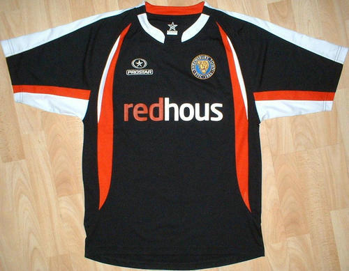 maillots shrewsbury town third 2007-2009 rétro