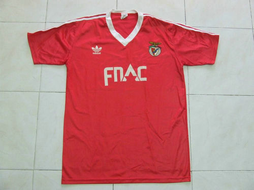 maillots sl benfica domicile 1988-1989 rétro