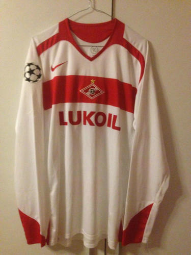 maillots spartak moscou exterieur 2006 pas cher