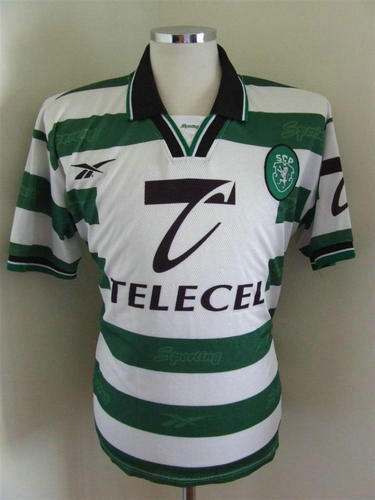 maillots sporting cp domicile 1998-1999 rétro