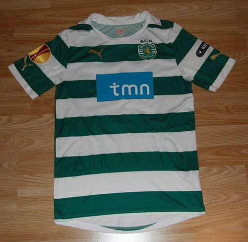 maillots sporting cp domicile 2011-2012 rétro