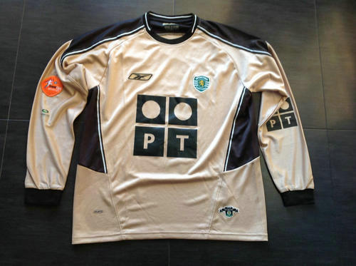 maillots sporting cp exterieur 2003-2004 rétro