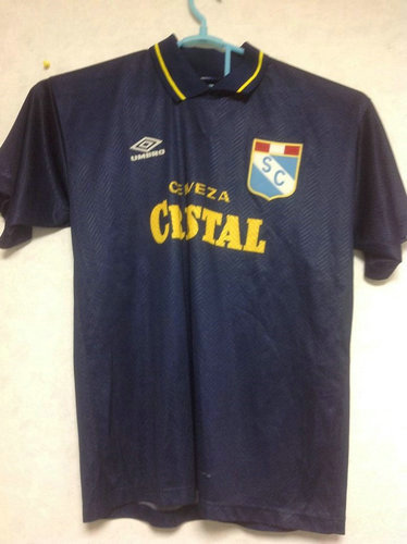 maillots sporting cristal exterieur 1995 pas cher