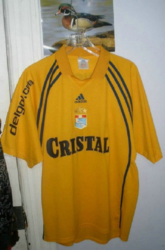 maillots sporting cristal exterieur 2002-2003 pas cher