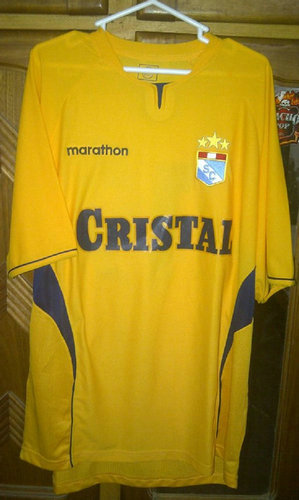 maillots sporting cristal exterieur 2005 pas cher