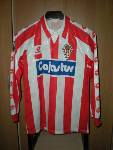 maillots sporting de gijón domicile 1991-1993 pas cher