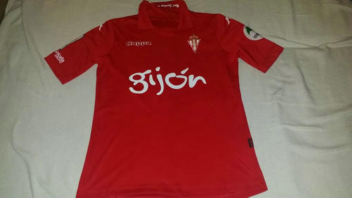 maillots sporting de gijón exterieur 2013-2016 pas cher