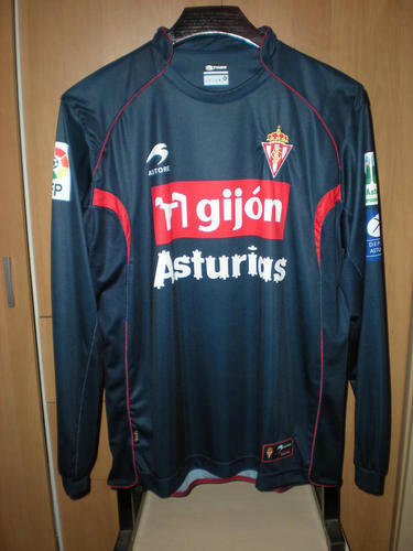 maillots sporting de gijón third 2009-2010 rétro