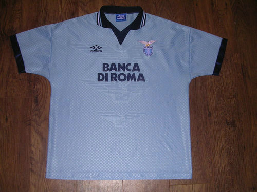 maillots ss lazio domicile 1995-1996 rétro