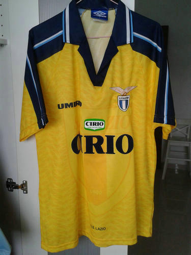 maillots ss lazio third 1996-1997 rétro