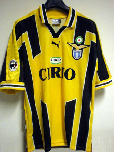 maillots ss lazio third 1998-1999 rétro