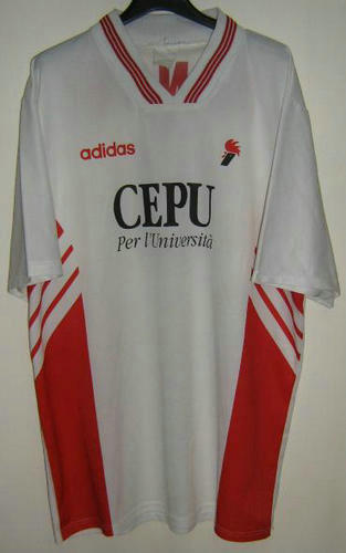 maillots ssc bari domicile 1995-1996 rétro