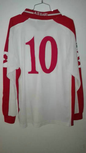 maillots ssc bari domicile 2002-2003 rétro